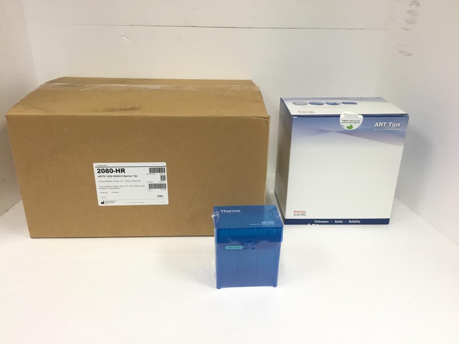 NEW Box Of 3072 Thermo Scientific 2080-HR 1250uL Art Barrier Pipette Tips