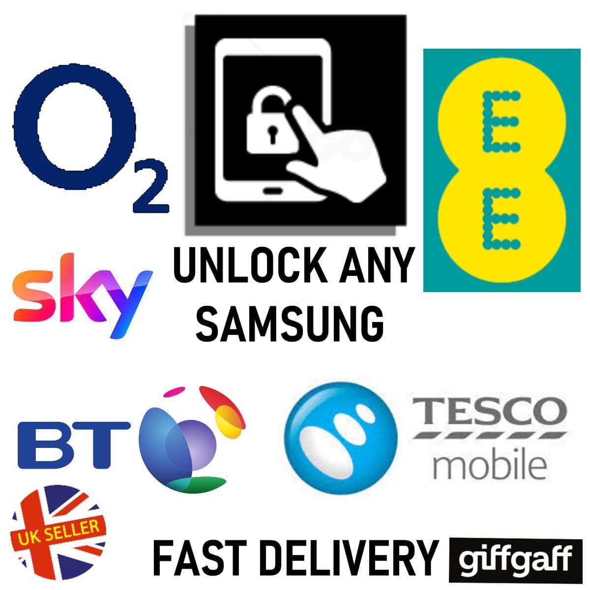 O2 EE ALL SAMSUNG UNLOCK CODE / A03s / A52 5G / F22 / M32 / A22 5G