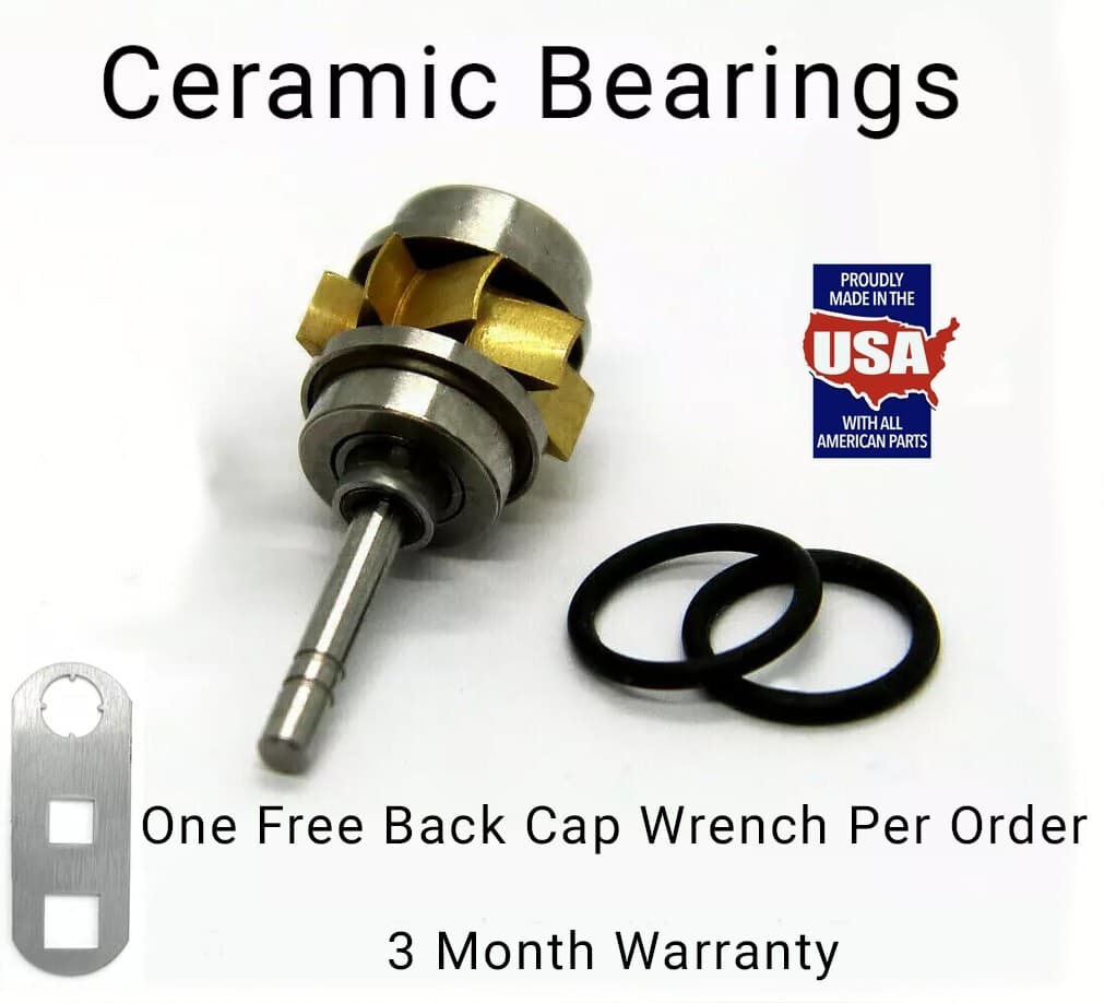 Midwest Tradition Turbine Push Button/XGT - Ceramic Integral Shields Bearings