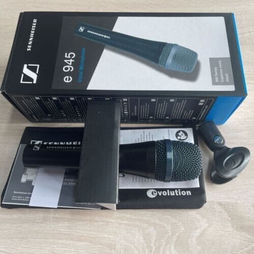 New Sennheiser Professional E 945 Dynamic Super-Cardioid Vocal Microphone Wired