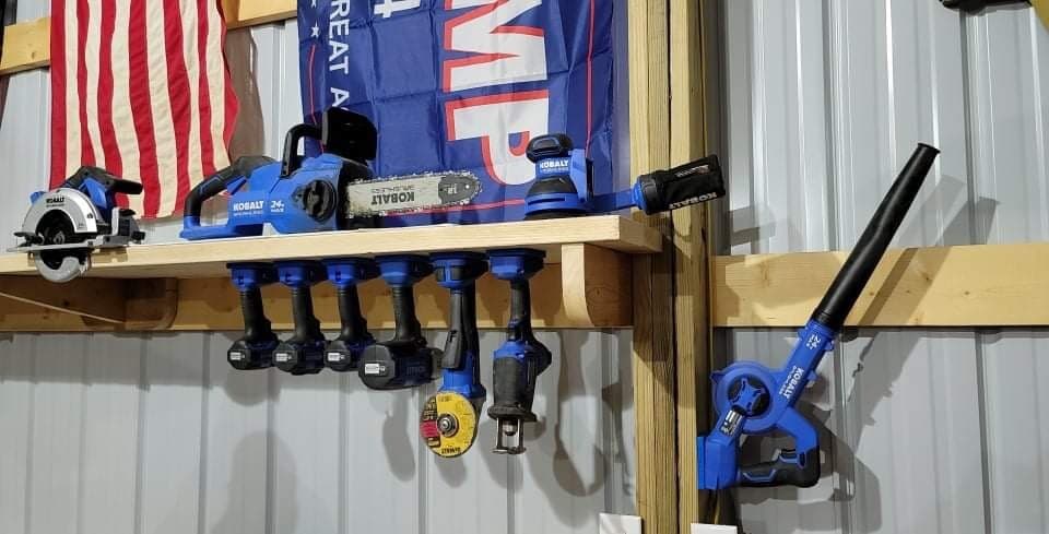 KOBALT 24V TOOL HOLDER 🔥 WALL MOUNT/DESK MOUNT STRONGEST! LIFETIME GUARANTEE!