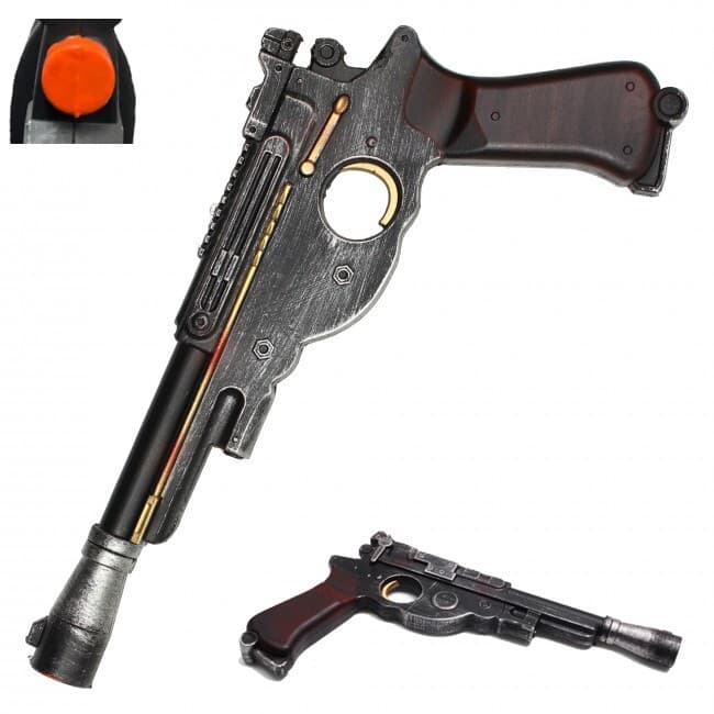 12.5" Space Knight Fantasy Foam Solo Blaster Gun Cosplay New Costume Prop Gift