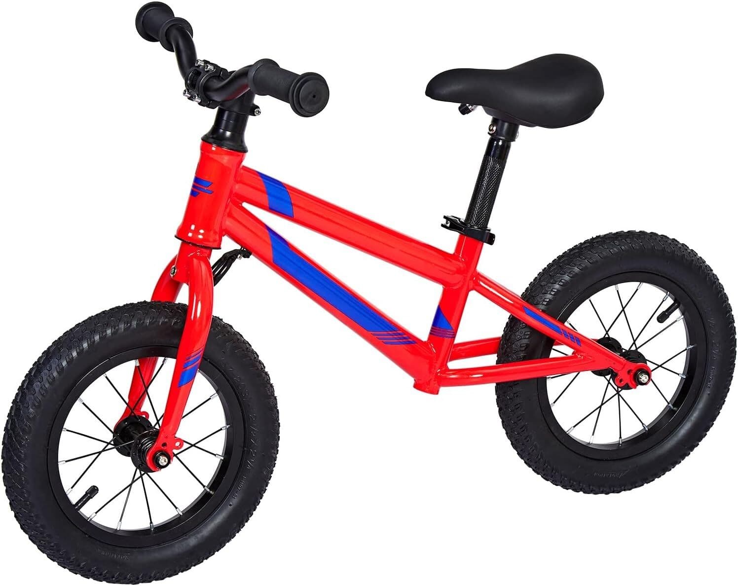 Kid Toddler Balance Bicycle Bike 12 Inch With Leather Adjustable Seat