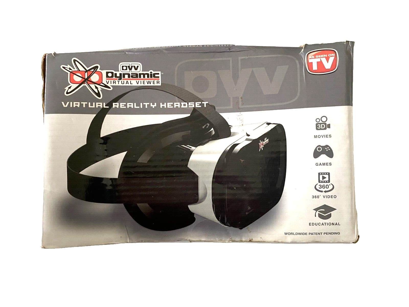 AS SEEN ON TV! DYNAMIC VIRTUAL VIEWER Virtual Reality 3D Glasses Headset 4 Phone