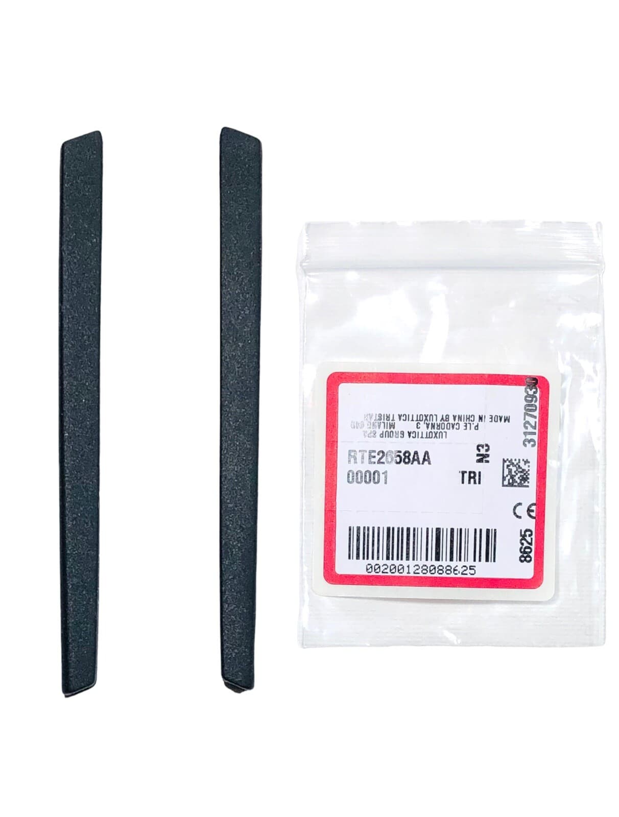 Oakley Square Wire Titanium OO6016 Black Replacement Ear Socks Genuine RARE