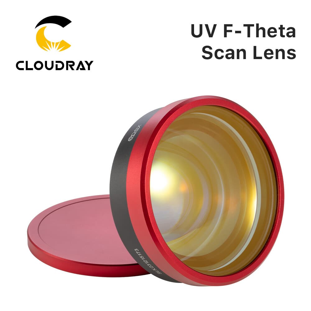 355nm UV F-theta Lens 175*175/250*250/300*300mm Working Area for UV Galvo Mark