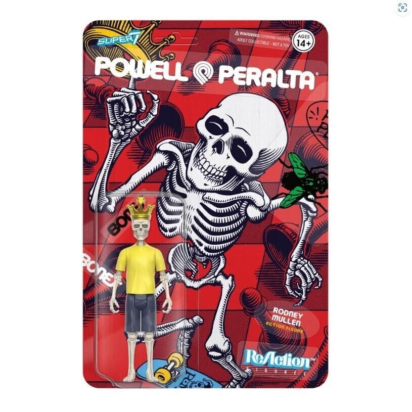 Rodney Mullen Powell Peralta Super7 Reaction Action Figure