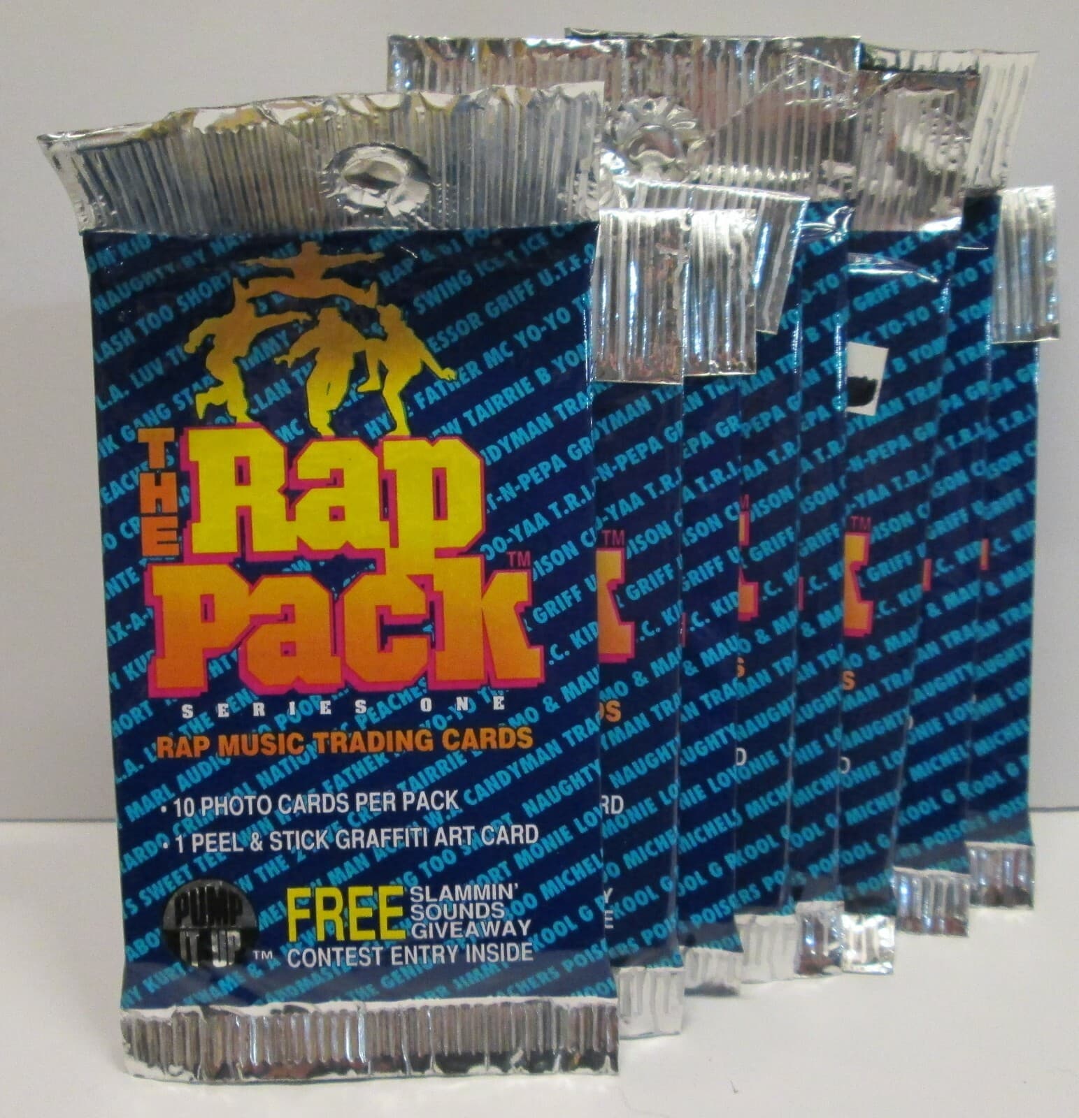 8 - Packs 1991 Premier Cards RAP PACK ICE CUBE KID ROCK DR DRE Rookies