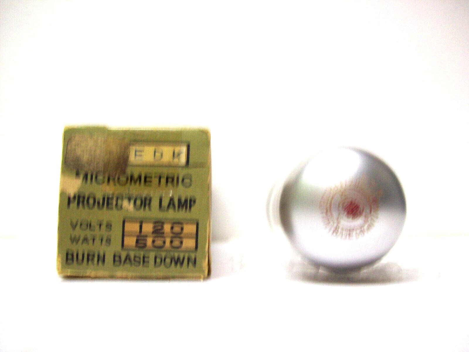EDK Projector Projection Lamp Bulb 500W 120V KONDO/MANSFIELD *AVG. 25-HOUR LAMP*