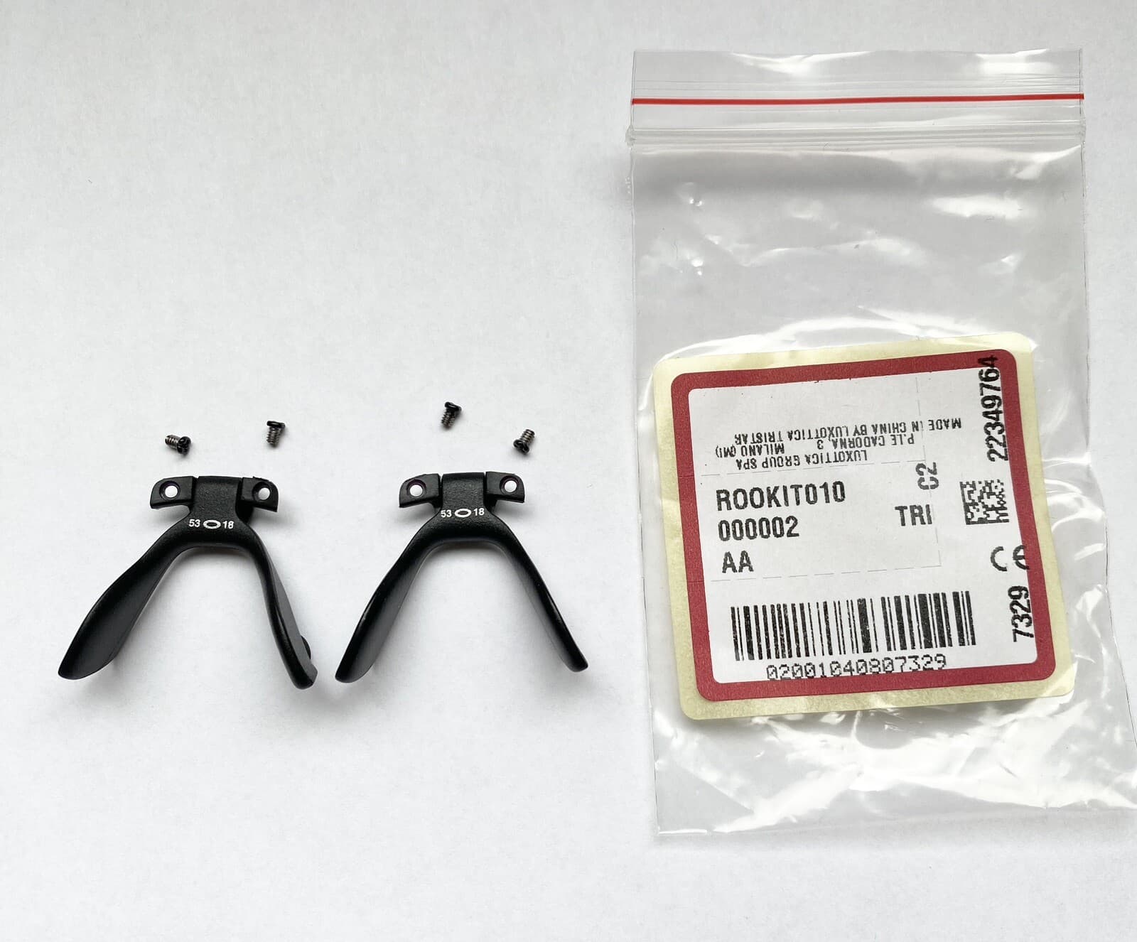 Oakley OX3128 Crosslink Switch OX3150 Replacement Nose Pads W/Screws 2-PACK New