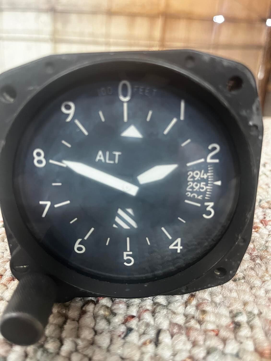 West Air Instrument Center Altimeter