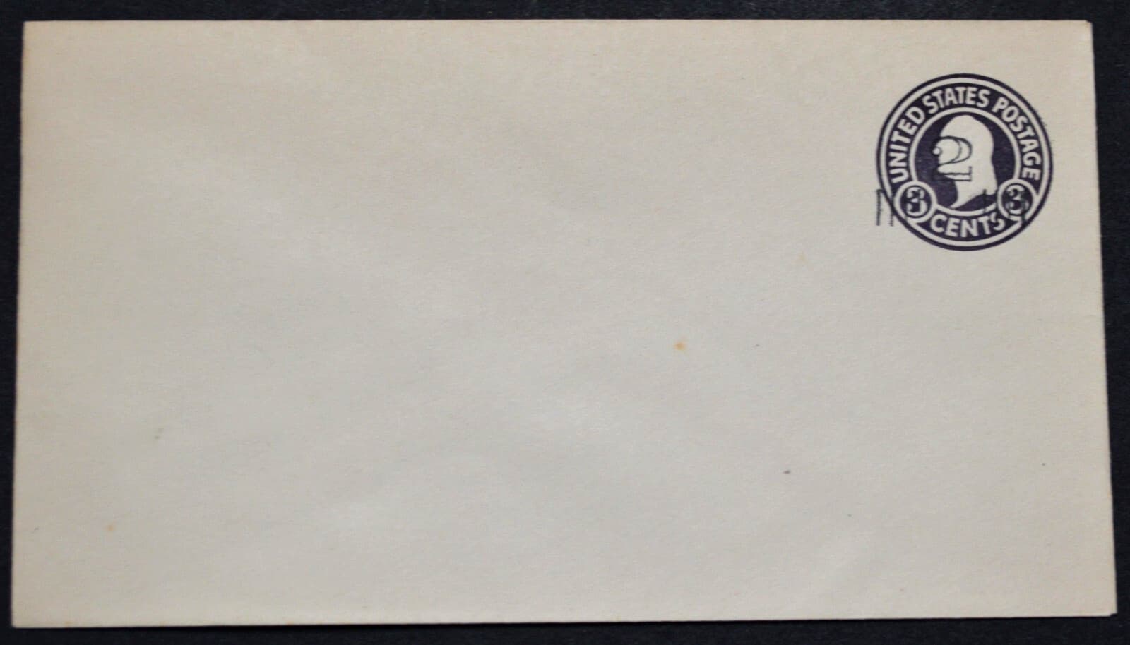1920 US Sc. #U468 die 5 surcharged stamped envelope, mint, good shape