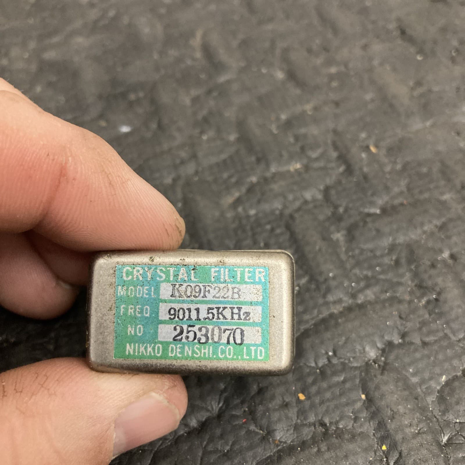 Nikko Denshi K09F22B Crystal Filter for Icom