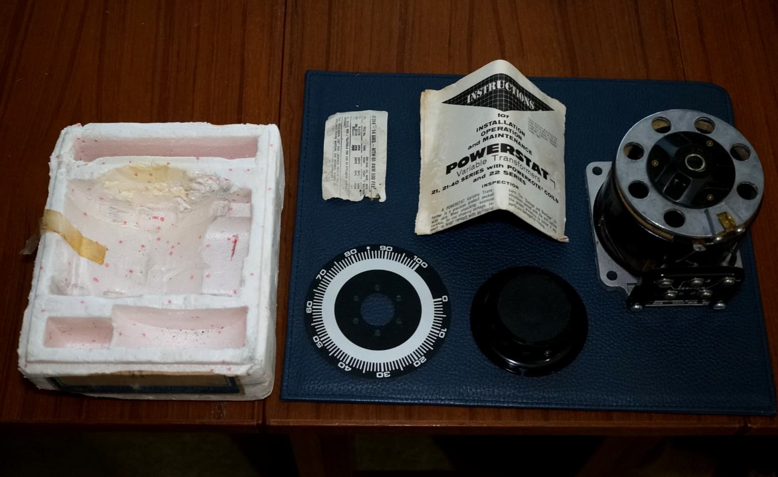 PowerStat Type 21 Variable Autotransformer 5 Amp