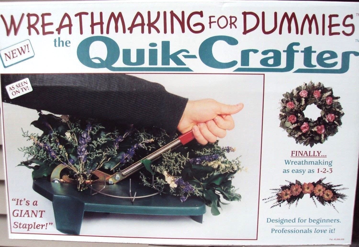 Wreathmaking for Dummies, The Quik-Crafter, As Seen on TV, NEW