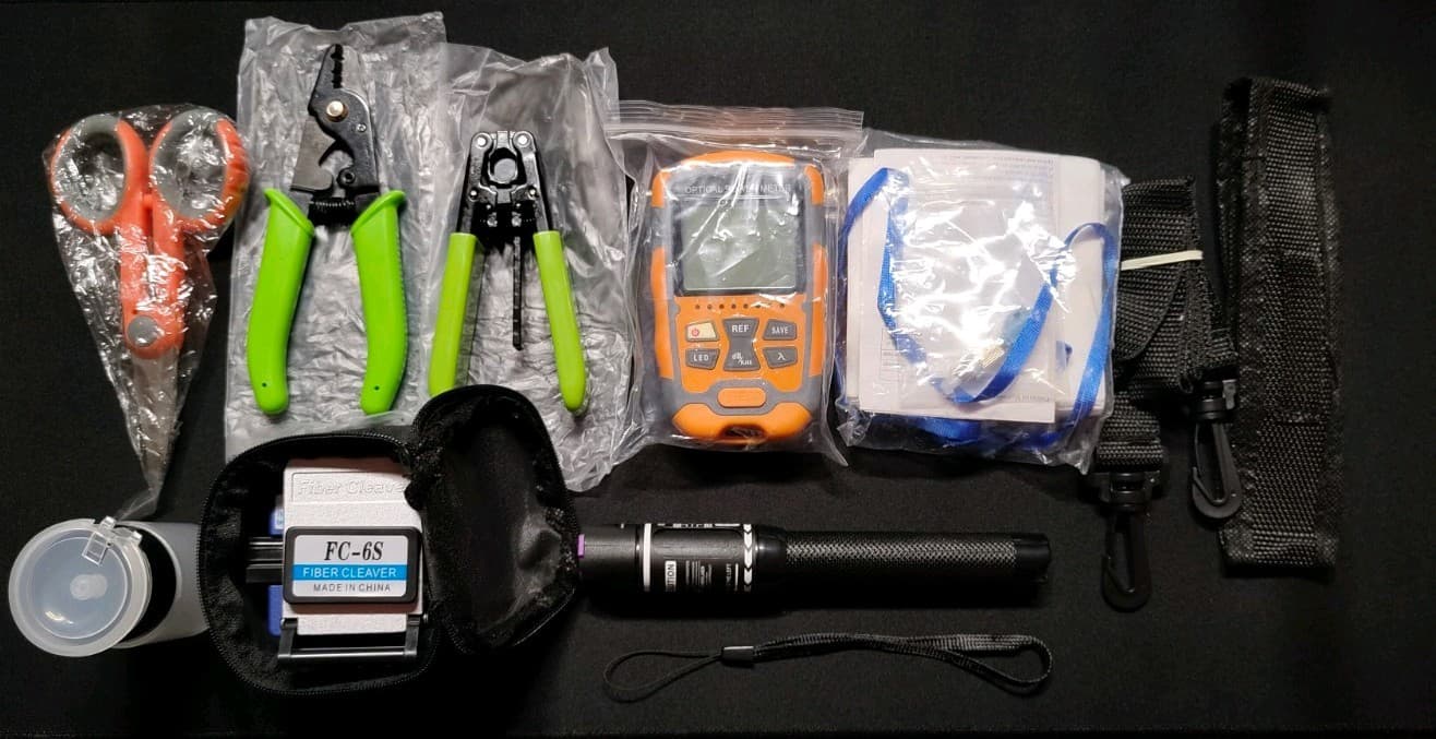 30km Visual Fault Locator,Optic Fiber Power Meter with FC,SC Connector