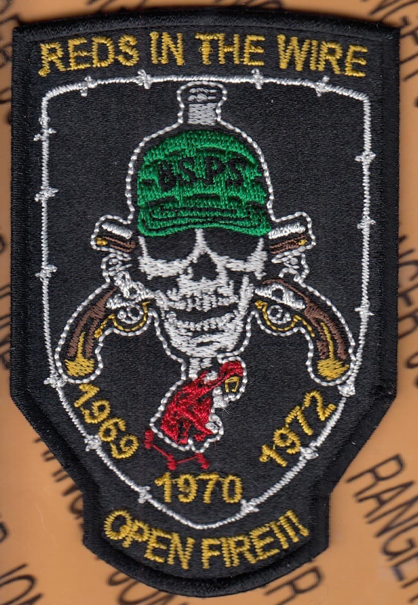 USAF Air Force 8th Security Police Sq SPS Vietnam ~4" patch c/e