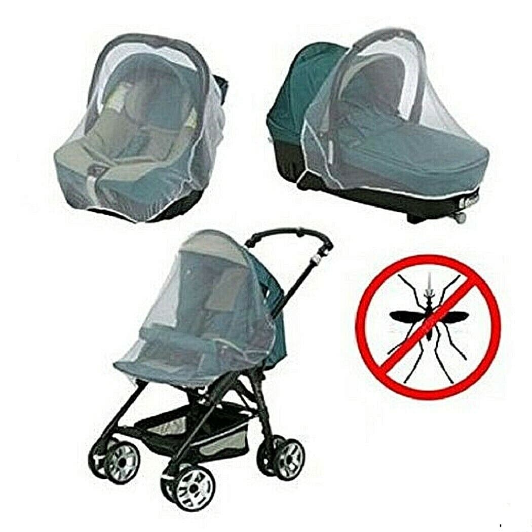 MOSQUITO NET 90X140 CM FOR UNIVERSAL STROLLER SHIPS MOSQUITOES NEWBORN INSECTS