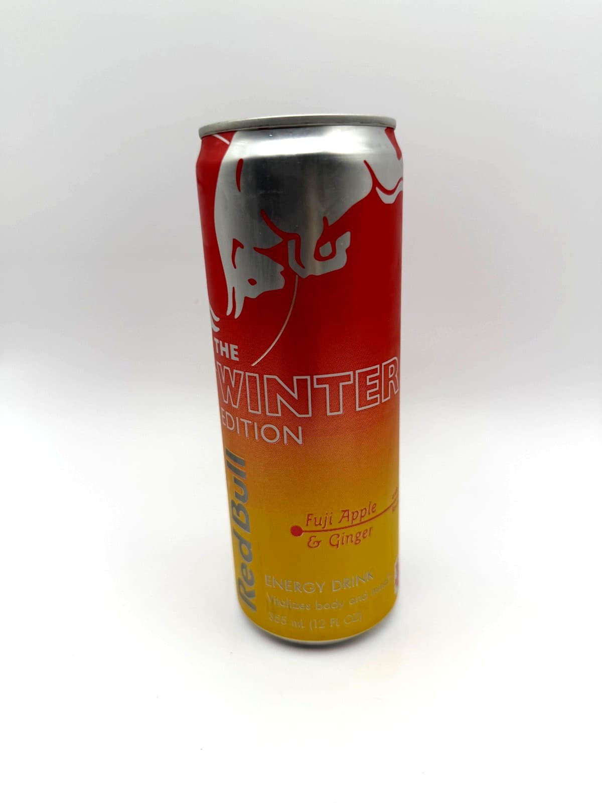 Red Bull Fuji Apple & Ginger Winter Edition Energy Drink 8.4oz New Full
