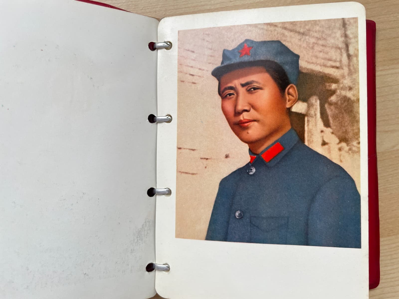 Orig. China Notebook Chairman Mao Chinese Culture Revolution