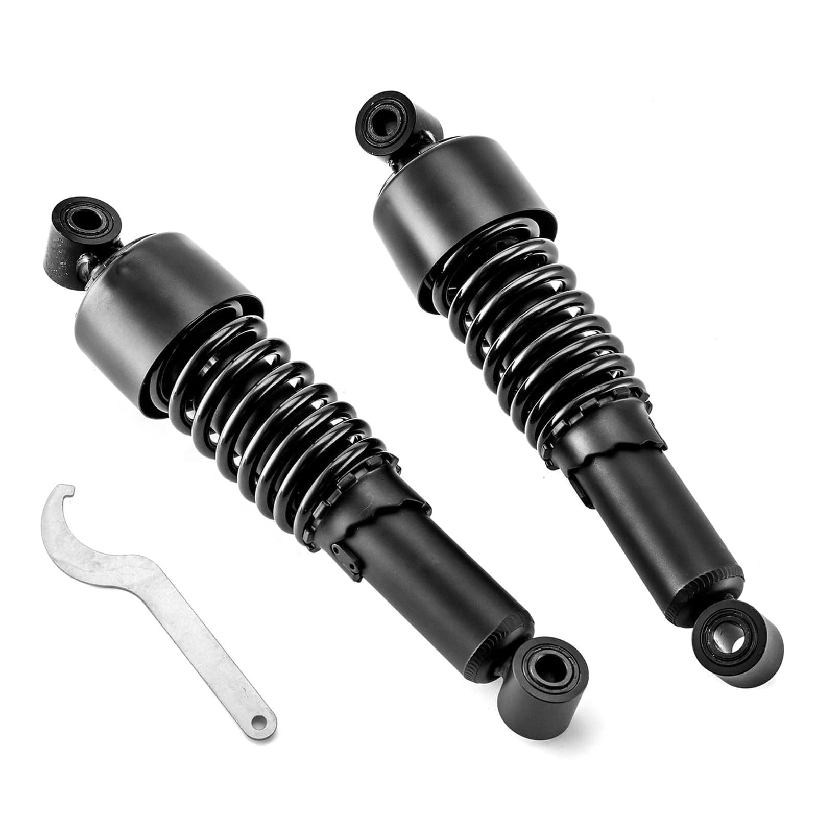 Mofun 11.75" Rear Shocks Lowering Kit Preload Adjustable Compatible with Harl...
