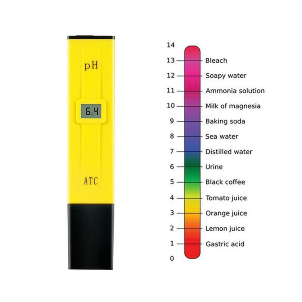 Digital PH Meter Tester 0.1 Accuracy PH Meter for Water etc. Portable PH Meter