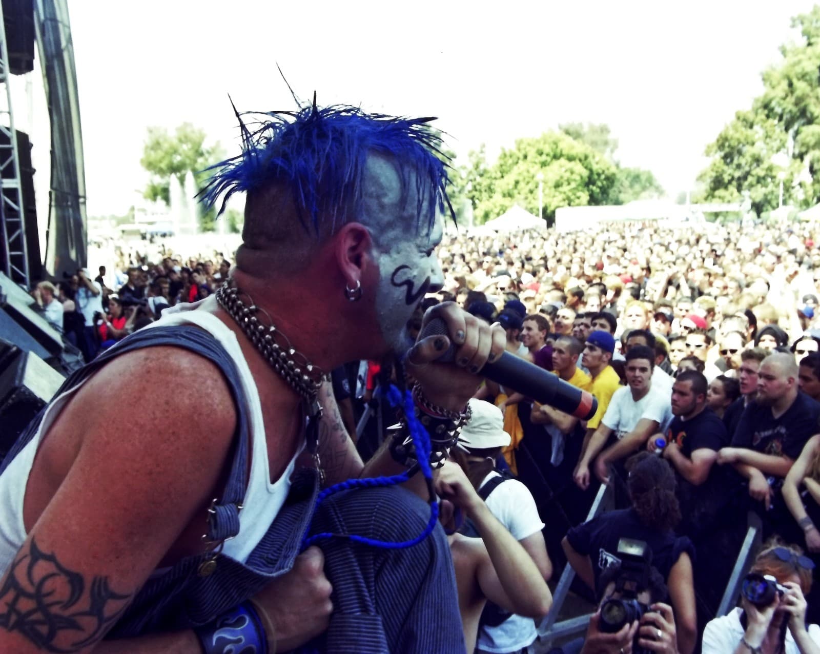 Mudvayne - Chad Gray - Official Tattoo the Earth 2000 Print- 8x10 Photo