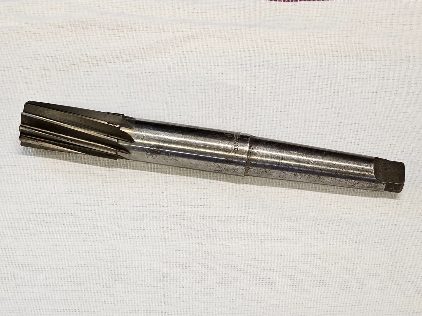 National 1-7/16" HS Morse Taper Machine Milling Reamer Straight 10 Flute Bit