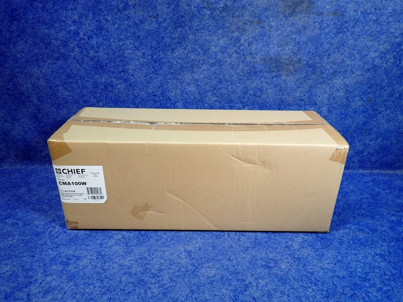 NEW Chief CMA100W 8" Ceiling Plate with Adjustable 1.5" NPT Column, White (H23)