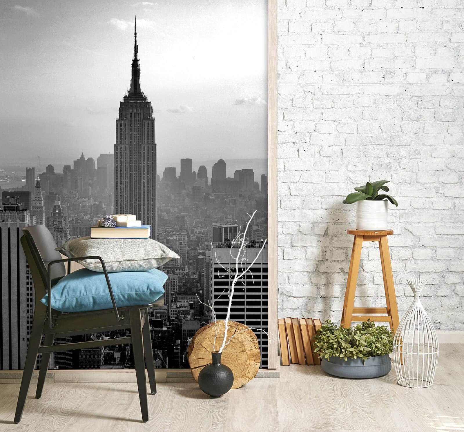 3D Grey Building G2830 Wallpaper Wall Murals Removable Self-adhesive Honey