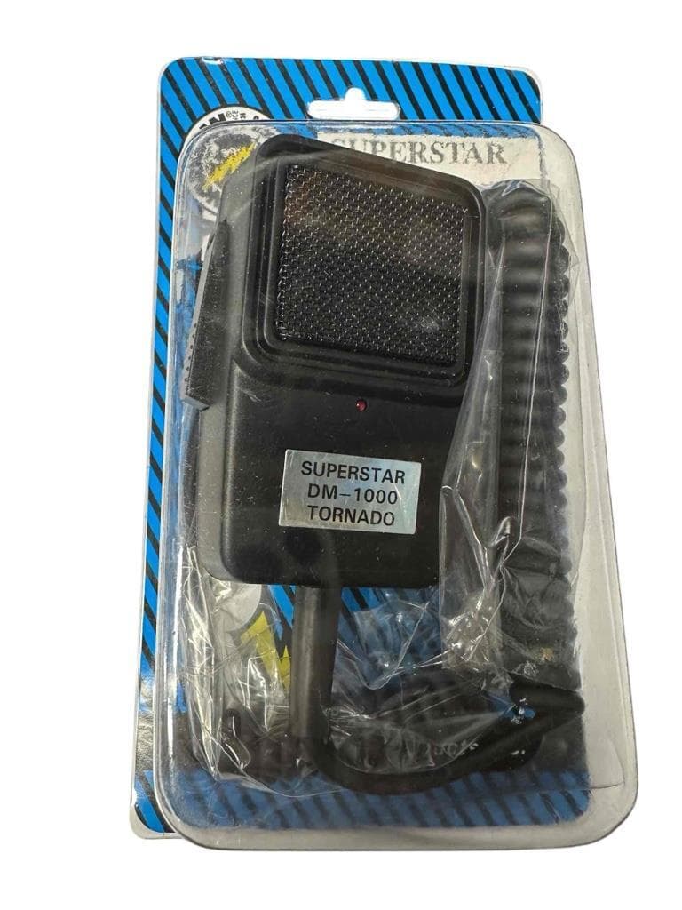 NEW Workman Superstar DM-1000 Tornado Echo Microphone For CB Ham Radio 4 Pin