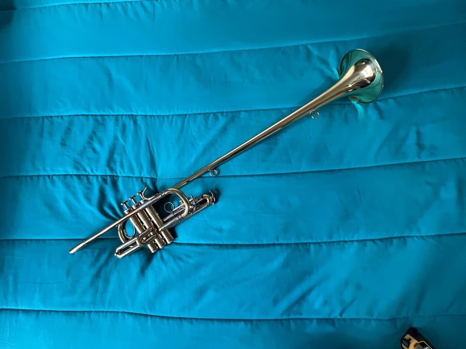 Jean Baptiste Herald Trumpet with Case, JB100HT, S#7357, Vintage, Rare