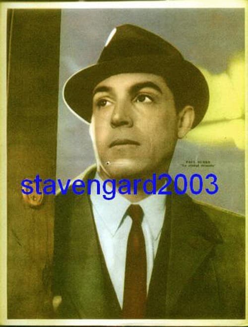 PAUL BURKE Naked City POSTER Argentina 1960's