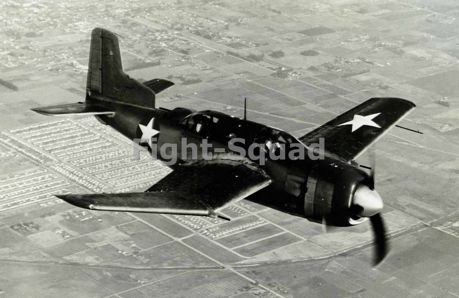 WW2 Picture Photo The XSB2D-1 prototype in flight, 1943 Only two were built 1654