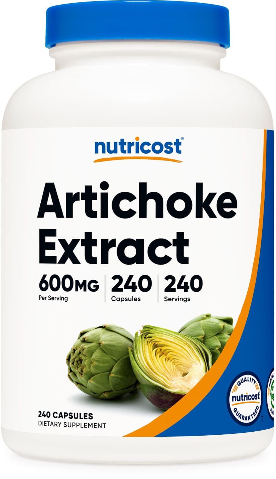 Nutricost Artichoke Extract (600mg) 240 Capsules