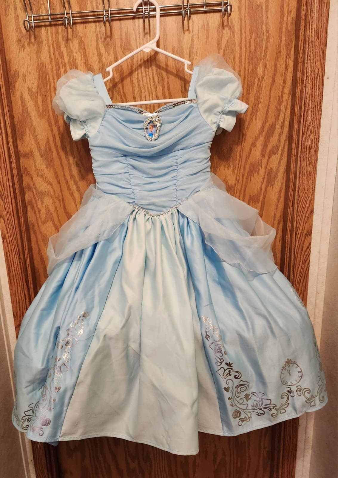 Walmart Disney Princess Cinderella Dress Costume Girl's Small (4-6x)