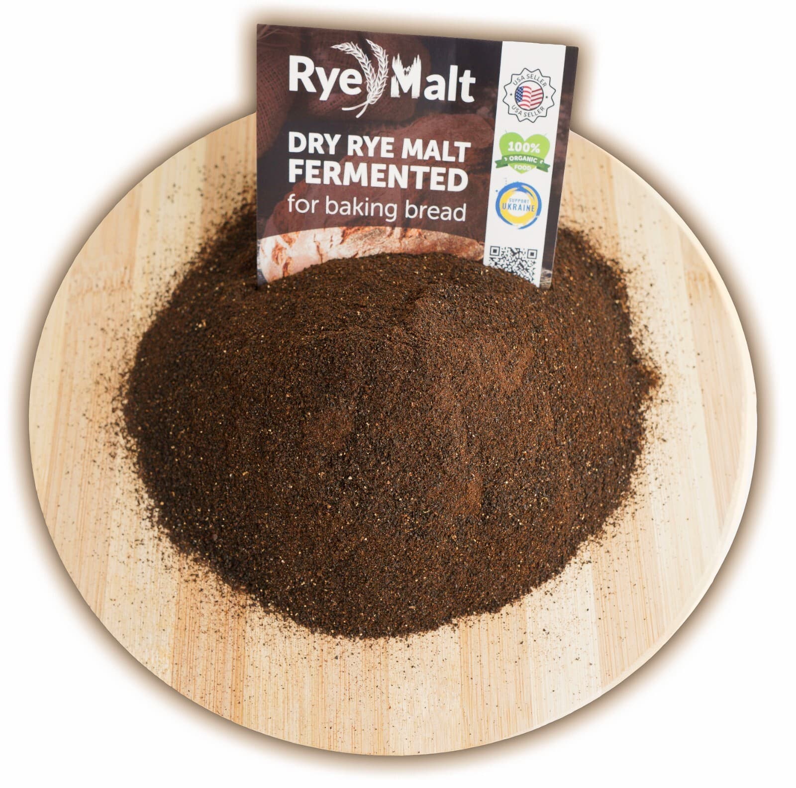 Rye malt , fermented malt , malt for rye bread , rye malt, solod, Солод ржаной