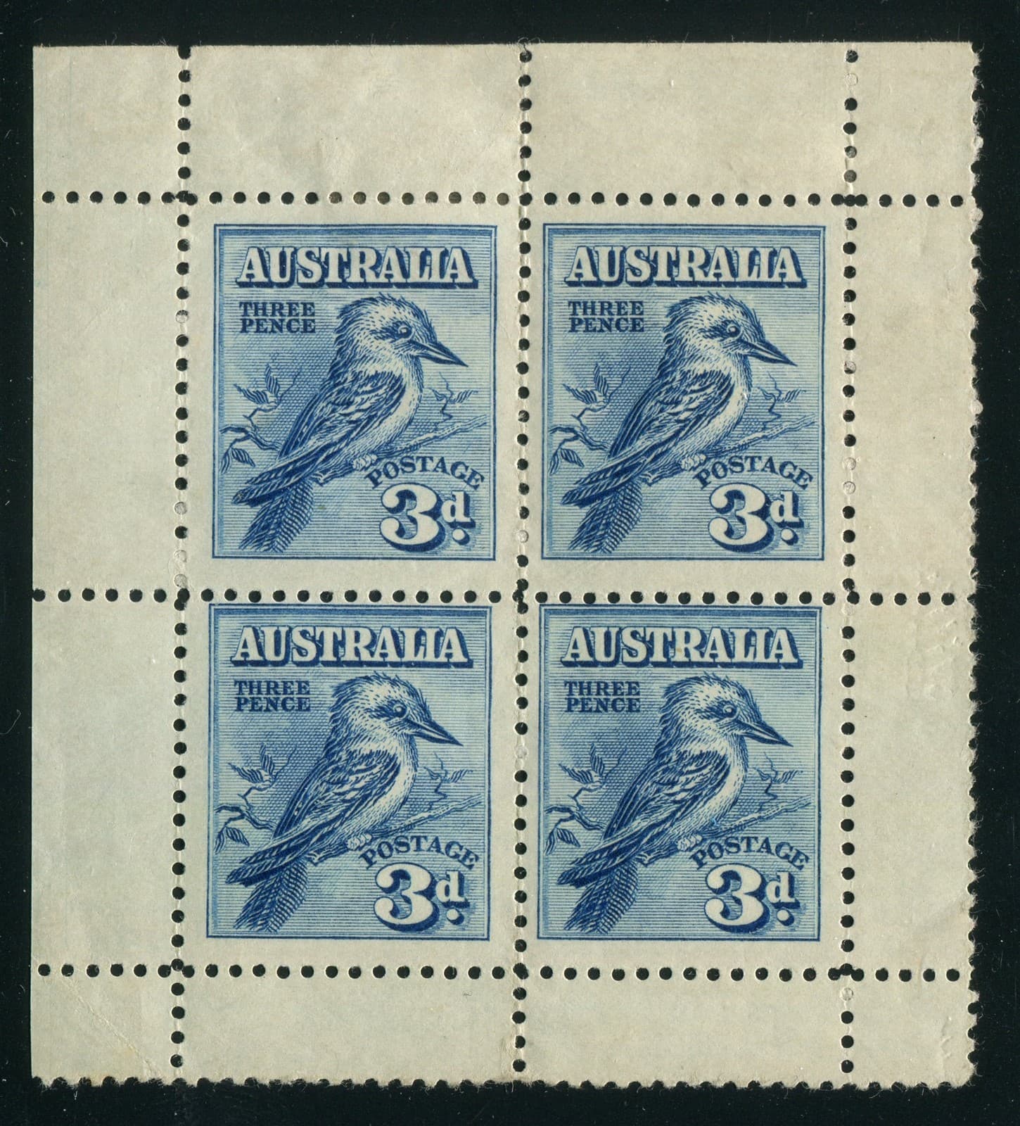 Australia #95a Mint Pane of 4