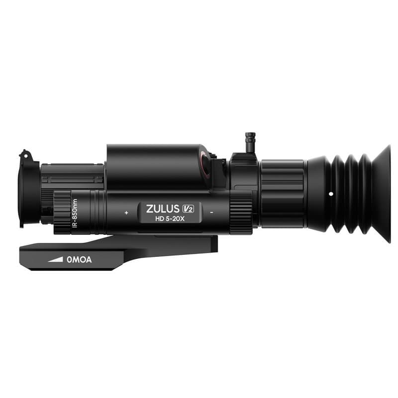 DNT Zulus HD V2 5-20x Digital Night Vision Scope w/ Laser Rangefinder