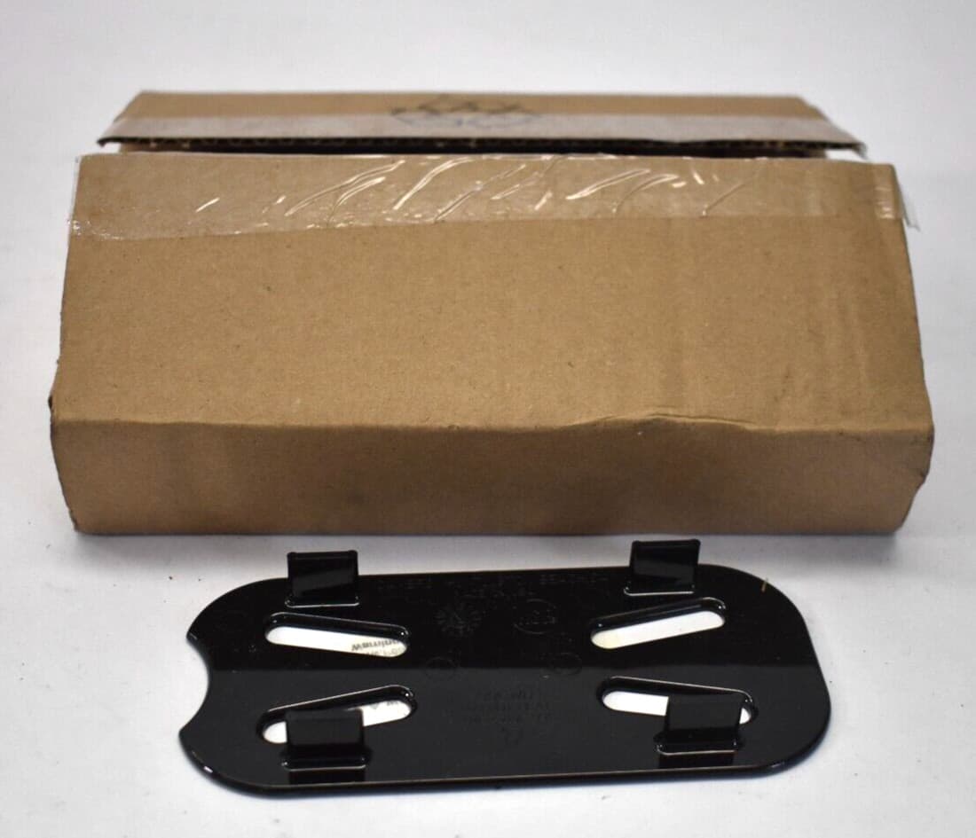 Cambro Food Pan Drain Trays Black Finish Plastic 6 Pack 1/9 Shelf 90CWD110