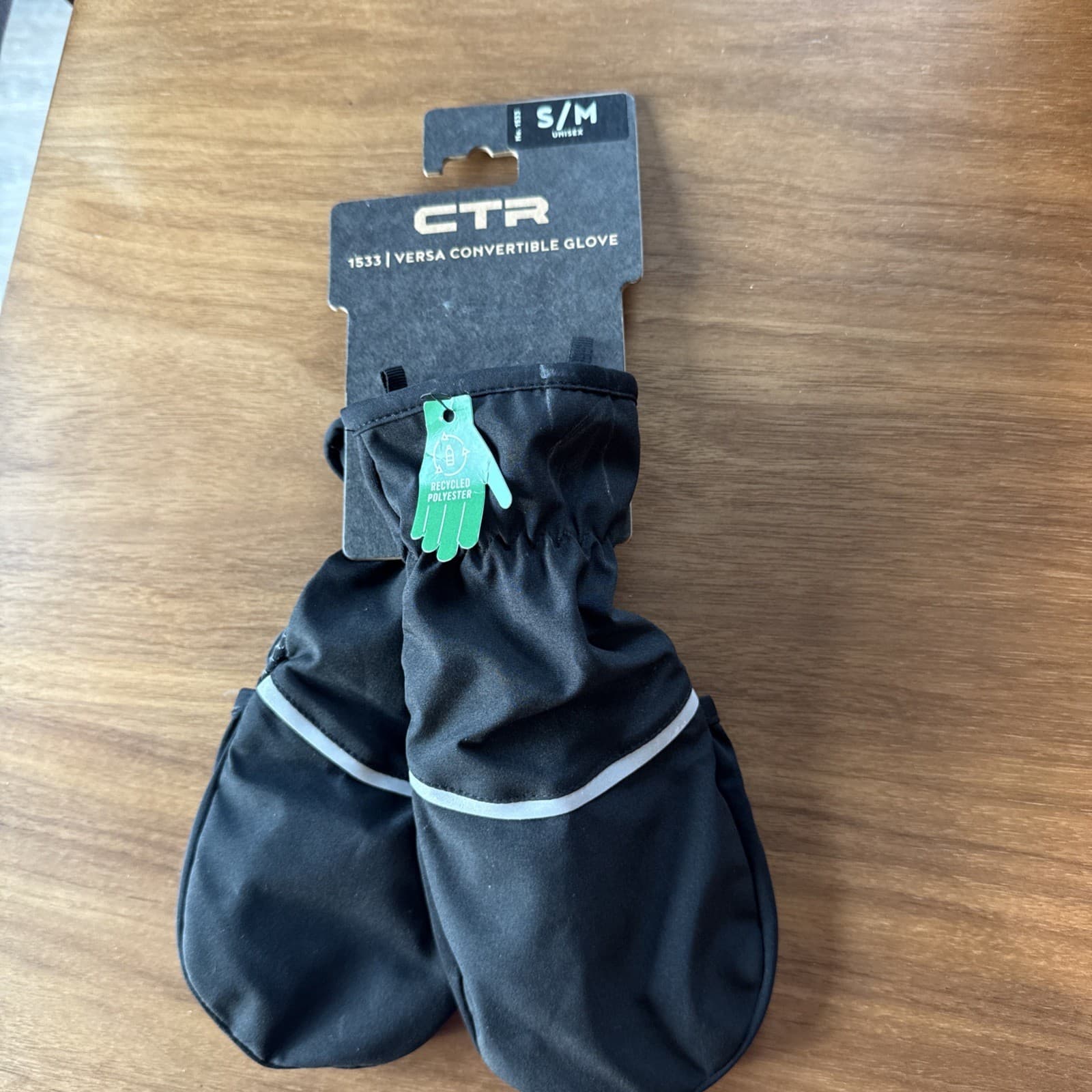 CTR Outdoors Convertible Gloves Or Mittens Winter Run Play Ski S/M NWT Versa