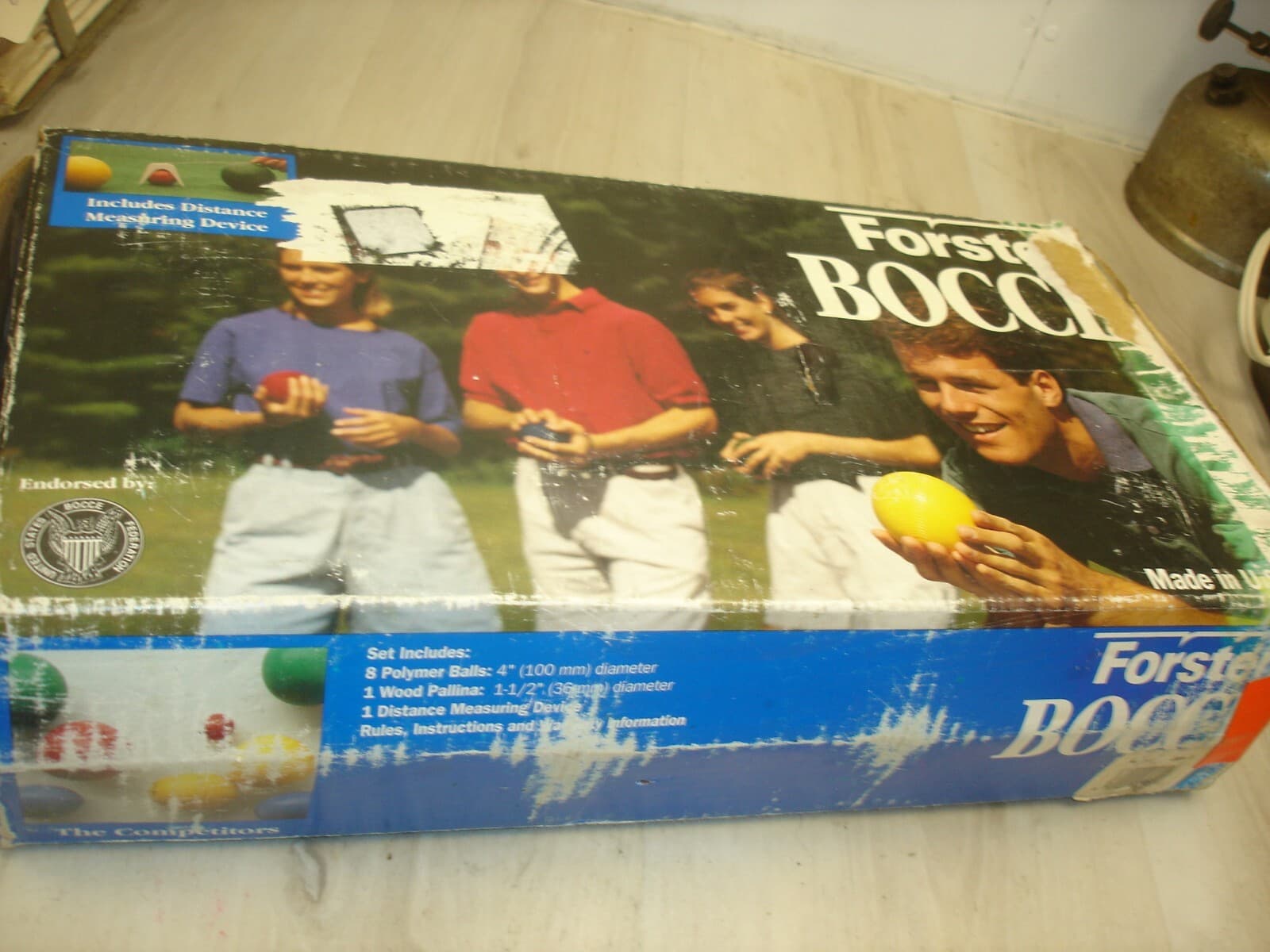 Forster Bocce Ball Lawn Game Set in box used