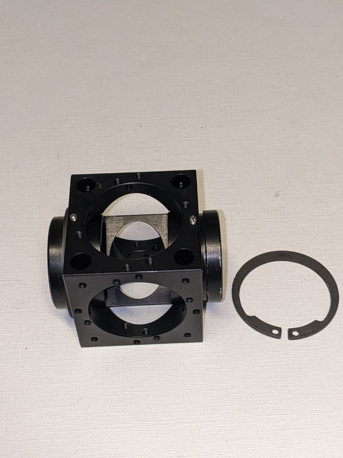 Optics Rotatable Plate Holder WITH Cube 30 Optomechanical Microbench Linos