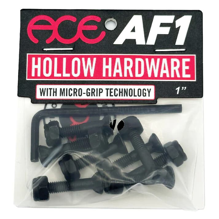 Ace Skateboard Hardware Hollow Gripper Bolts - Allen Head - Choose Size