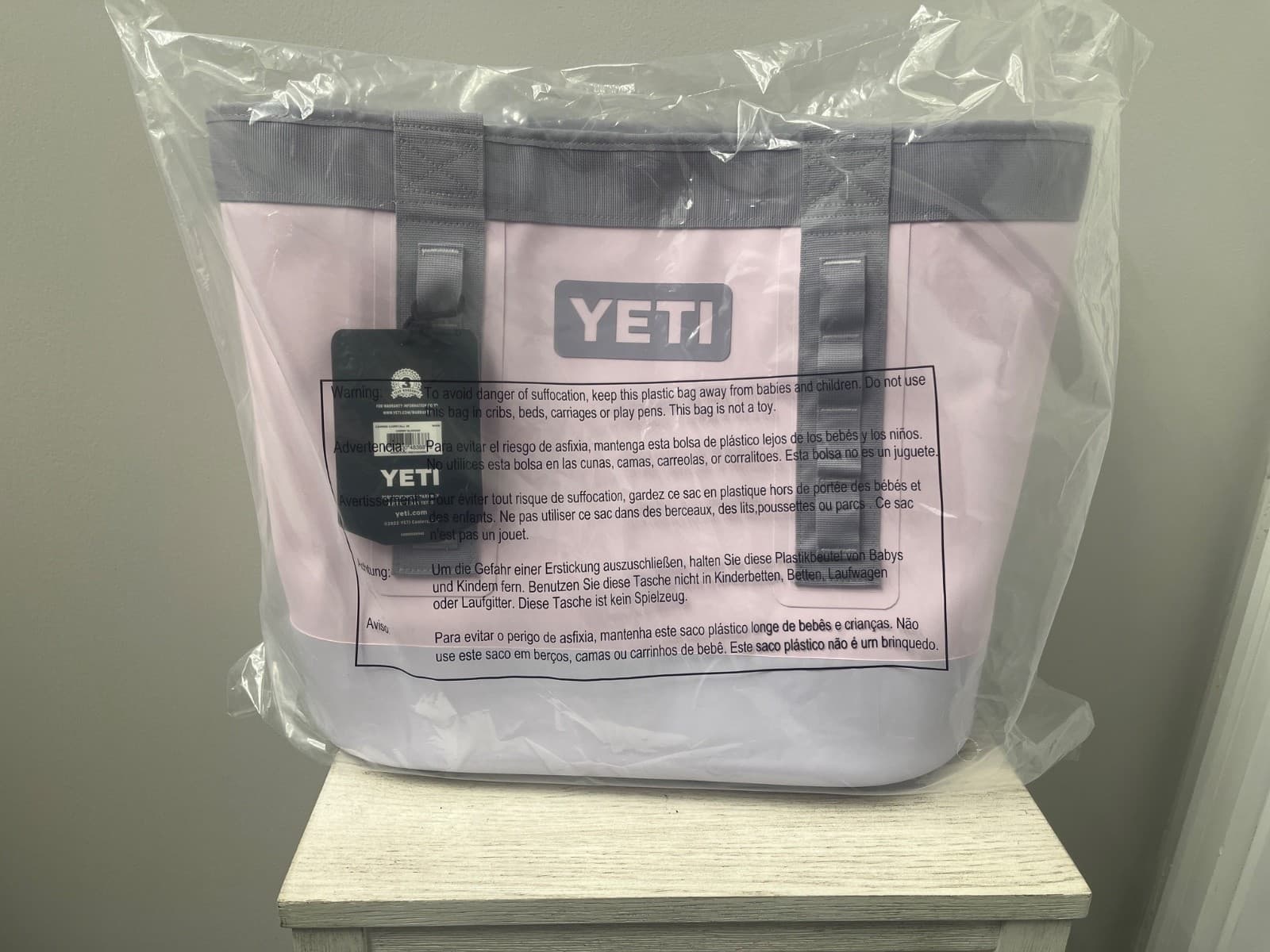SEALED IN-HAND YETI Camino 35 Cherry Blossom Carryall Bag NWT SAME DAY SHIPPING!