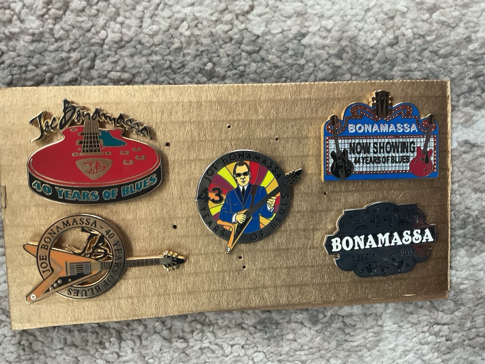 Joe Bonamassa Sold Out Pins