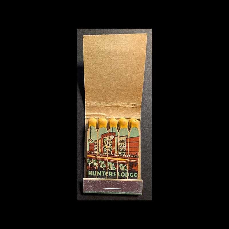 Feature Matchbook Full Book Hunters Lodge Providence, RI