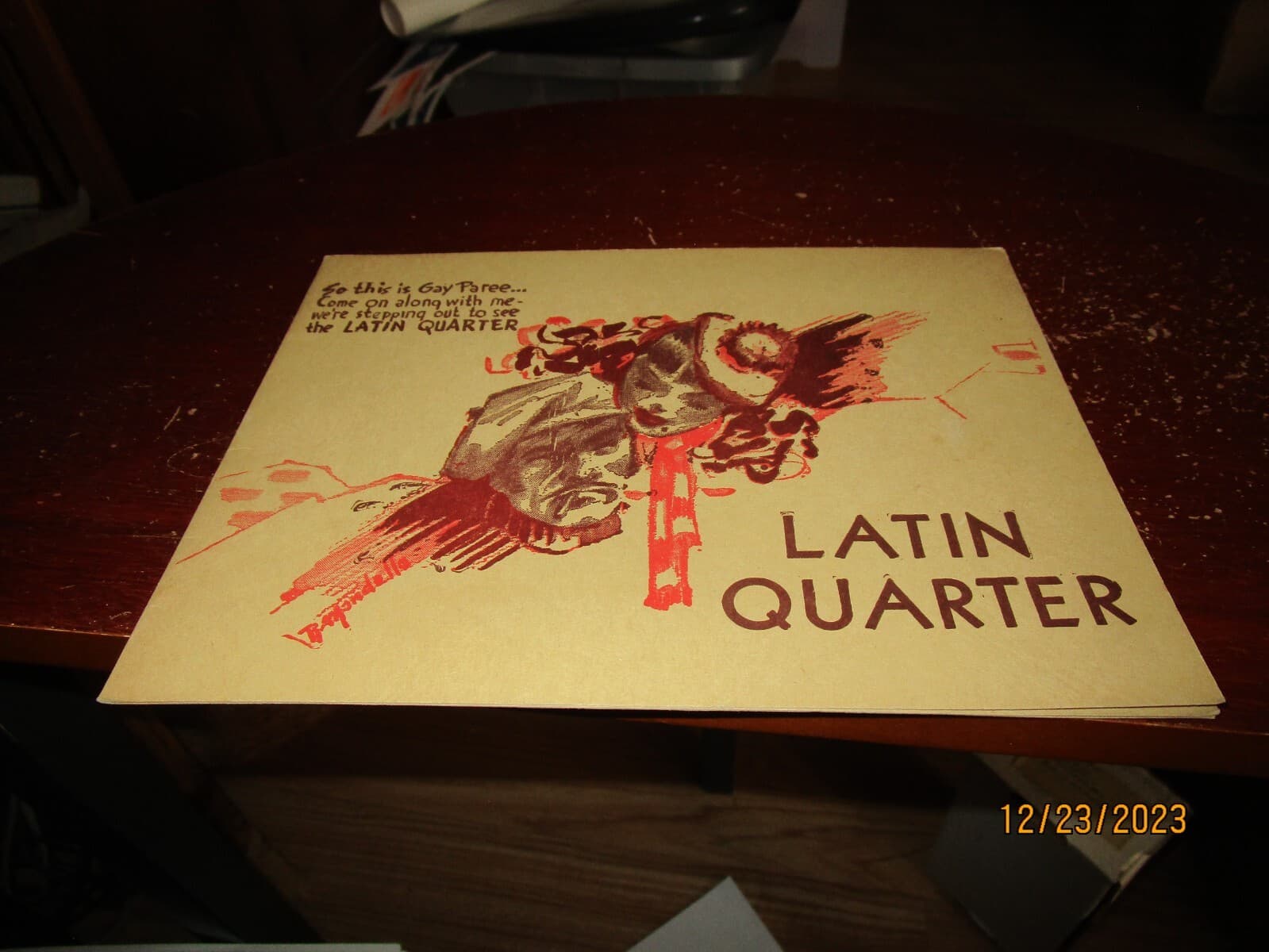 Latin Quarter Night Club New York City C. 1940's WWII ERA Photo Album !!