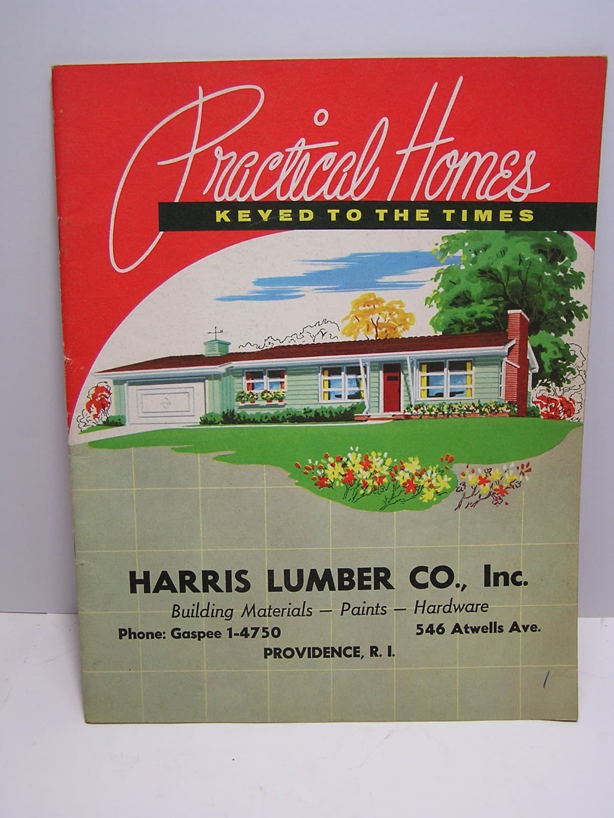 Vintage Practical Homes House Builder Brochure 1955