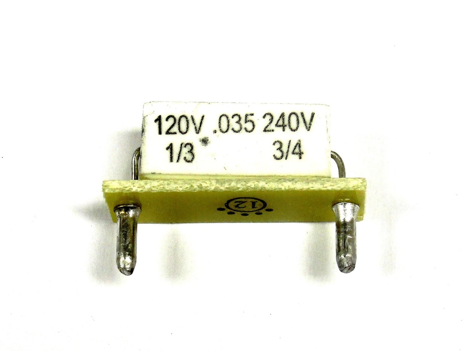 KB Electronics KB-9840 horsepower resistor 1/3hp @ 90-130vdc -- 3/4hp @ 180vdc